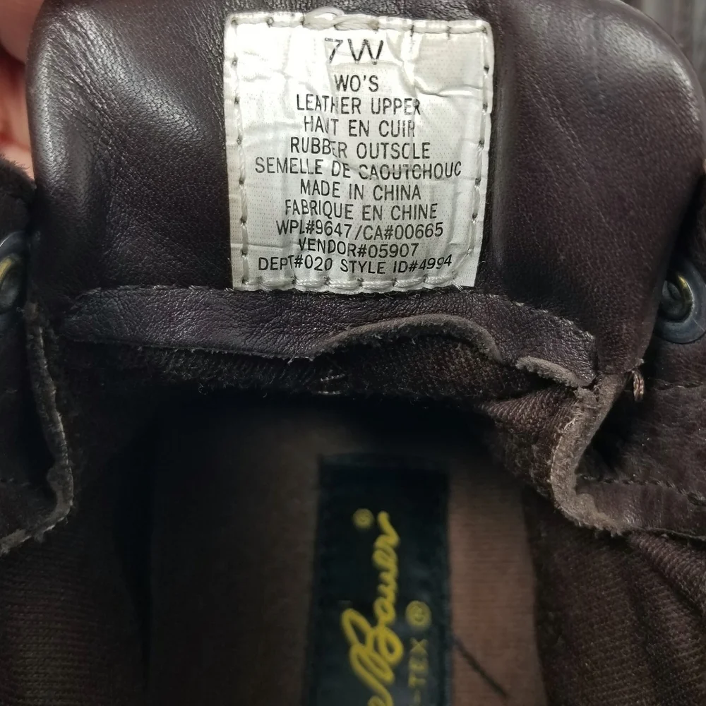 Vintage Eddie Bauer Gore-Tex Moc Toe Hiking Boot Size 7 - Picture 11 of 14